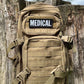 Medical Patch (5 Inch) Embroidered Badge (Hook + Loop) Fastener Backing Medic Paramedic EMT EMS / Military / Tactical / Army Uniform
