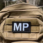 MP Patch (3.5 Inch) Military Brassard Tactical Morale Army Embroidered Touch Fastener Patches Hook + Loop Badge