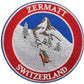 Mount Matterhorn Zermatt Switzerland Patch (3.5 Inch) Iron/Sew-on Badge