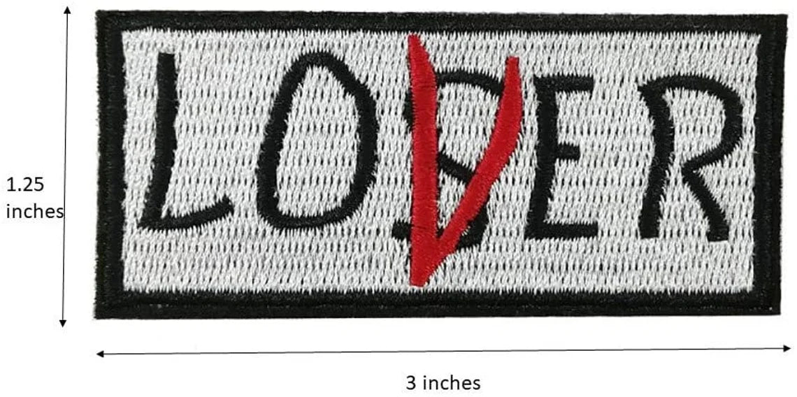 Loser Club Patch (3 Inch) Embroidered Iron/Sew-on Badge IT Horror Movie Souvenir Monster Film DIY Costume Killer Clown Costume Patches