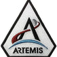 NASA Artemis Program Patch (4 Inch) Velcro Badge (Hook + Loop)