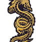 Golden Dragon Karate Patch (4 Inch) Iron-on Badge Martial Arts GI Kimono Patches