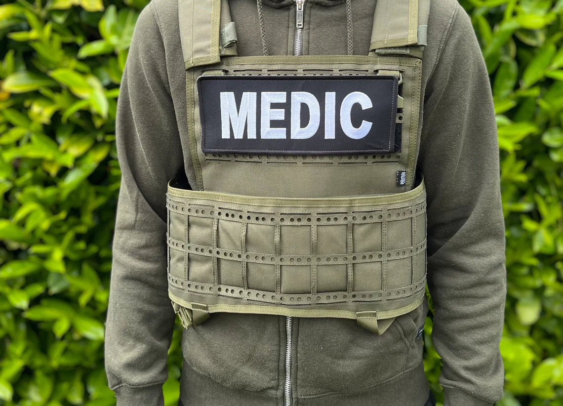 Medic Patch Large XL (10 Inch) Body Armor Plate Carrier Tactical Vest –  karmapatch.com