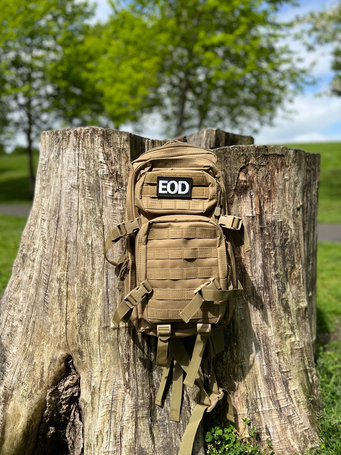 EOD Patch (3.5 Inch) Explosive Ordnance Disposal Velcro Badge