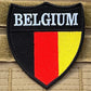 Belgium Flag Patch (3 Inch) Velcro Badge