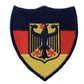 Germany Flag Patch (3 Inch) Velcro Deutschland Badge (Hook + Loop) German