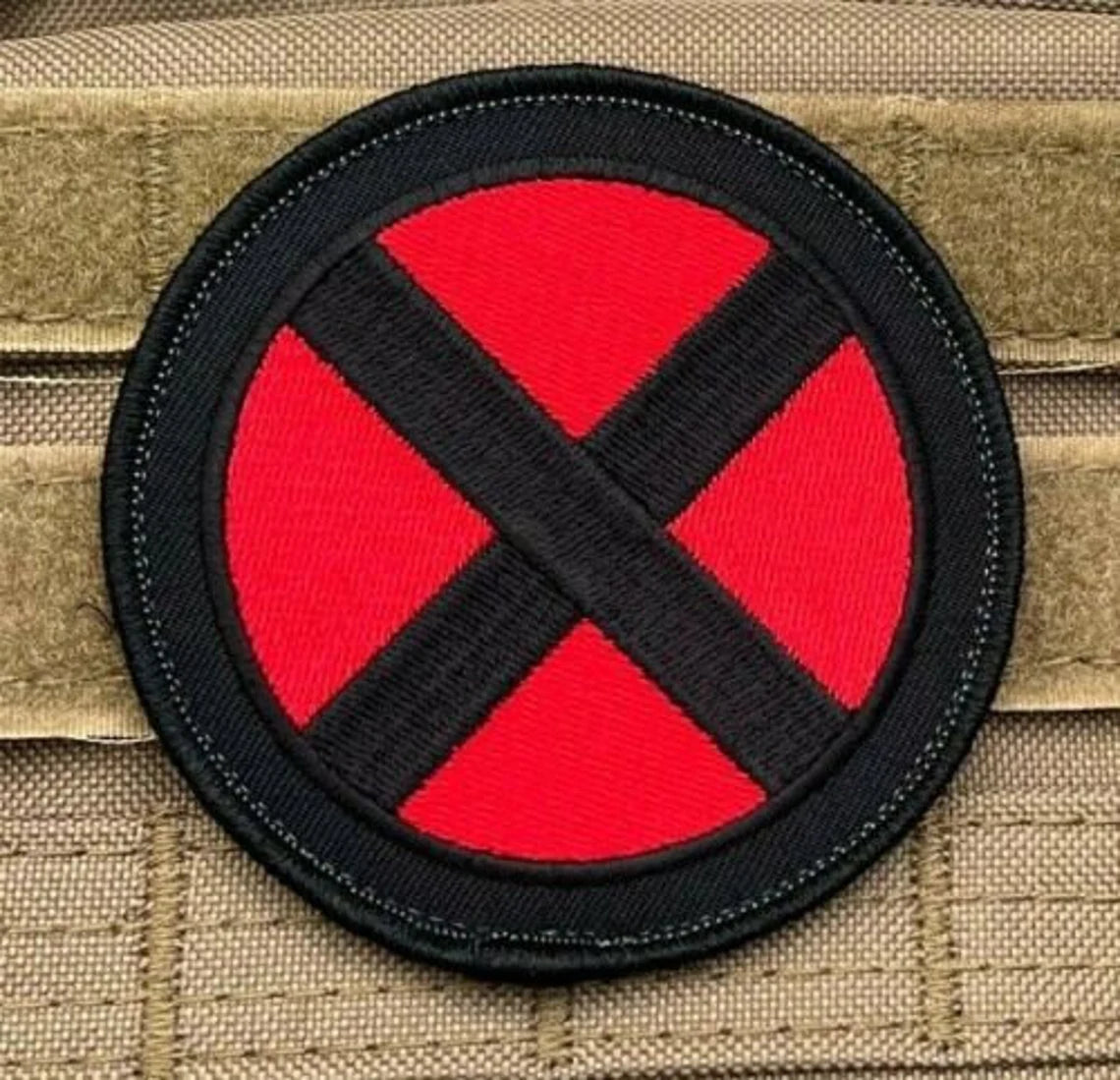X-men Patch (3 Inch) Velcro (Hook + Loop)