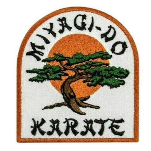 Miyagi-Do Karate Patch (3.5 Inch) The Karate Kid Iron/Sew-on Badge Cobra Kai