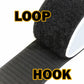 XL Press Patch (10 Inch) Black Velcro Badge