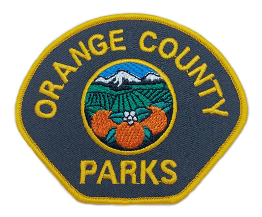 Orange County Parks California Parks and Recreation Uniform Patch (4 Inch) Iron/Sew-on Badge Costume Patches