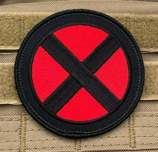 X-Men Patch (3 Inch) Velcro Badge (Hook + Loop)